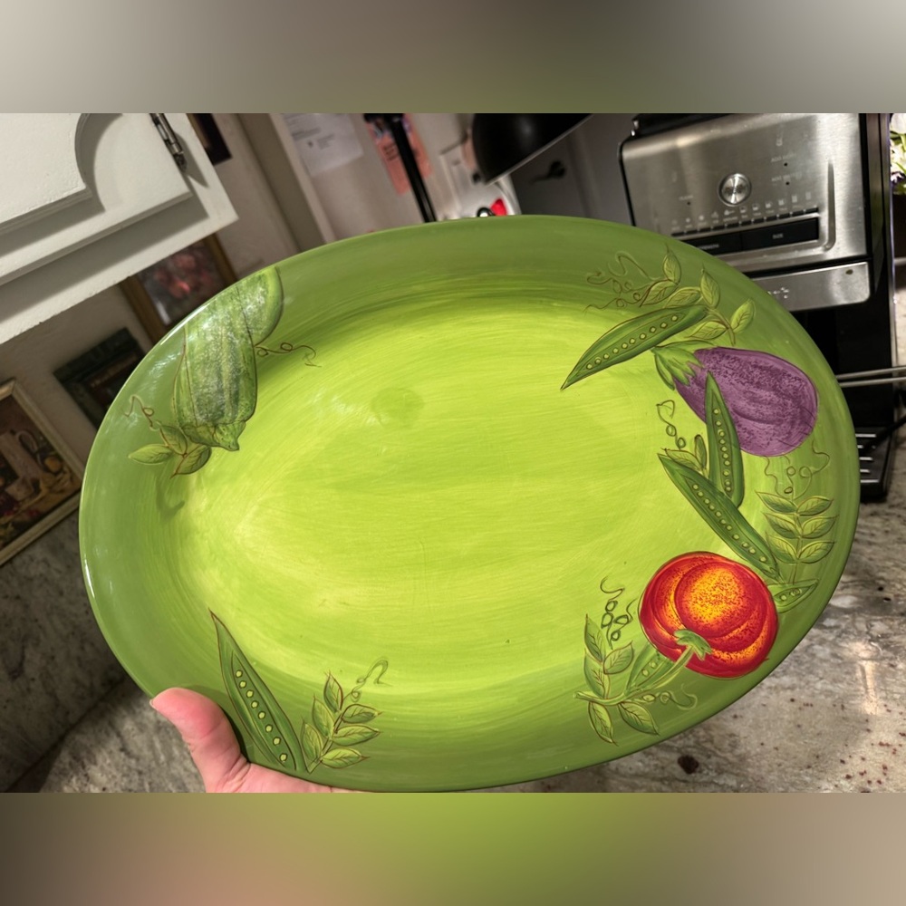 Laurie Gates “Market Garden” Serveware Platter